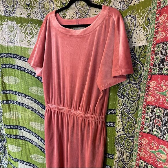 Saturday/ Sunday x Anthropologie Fawn Linda Velvet Jumpsuit Size Small - Picture 6 of 16